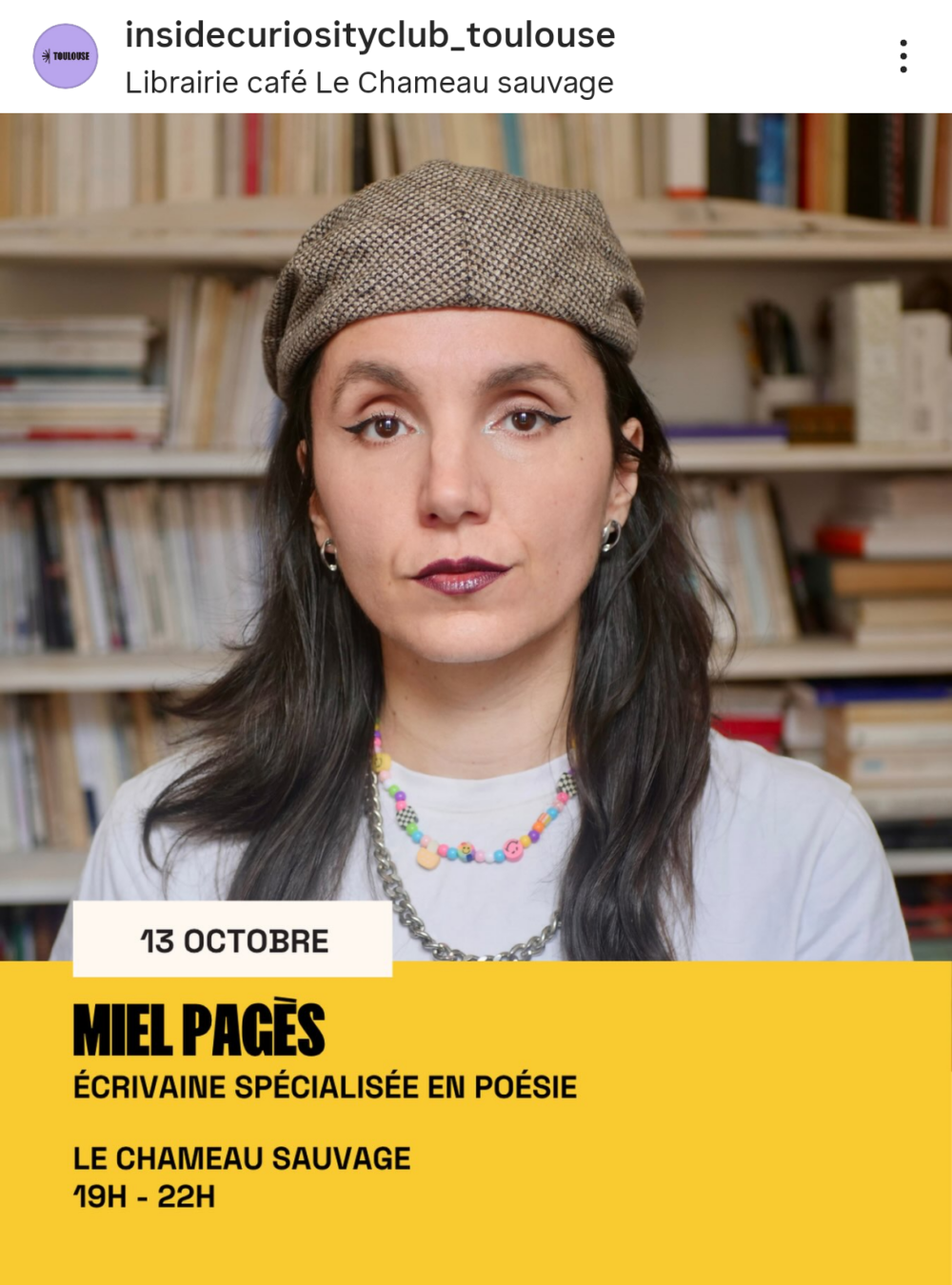 Rencontre avec Miel Pagès